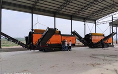 2018年，江苏美尚生态景观公司采购一台木霸克工业级粉碎机3400，两台普若纳覆盖物专用滚筒筛，一台大型覆盖物专用染色机。